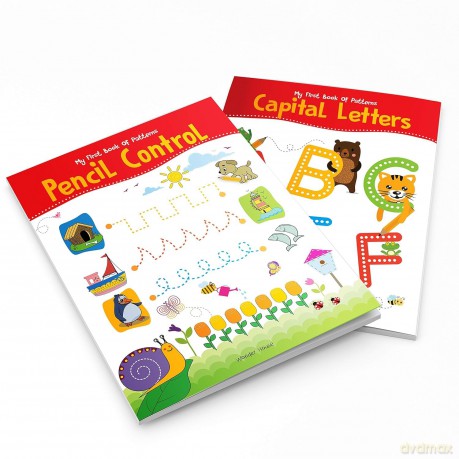 My First Super Pack of Pencil Control and Patterns: Pack of Activity Books to Practice Patterns, Numbers and Alphabet [KSIĄŻKA]