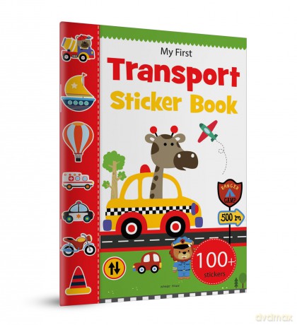 My First Transport Sticker Book: Exciting Sticker Book With 100 Stickers (My First Sticker Books) [KSIĄŻKA]
