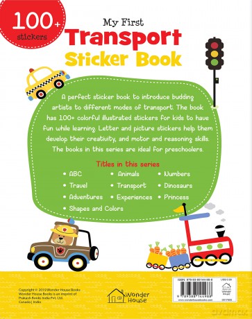 My First Transport Sticker Book: Exciting Sticker Book With 100 Stickers (My First Sticker Books) [KSIĄŻKA]