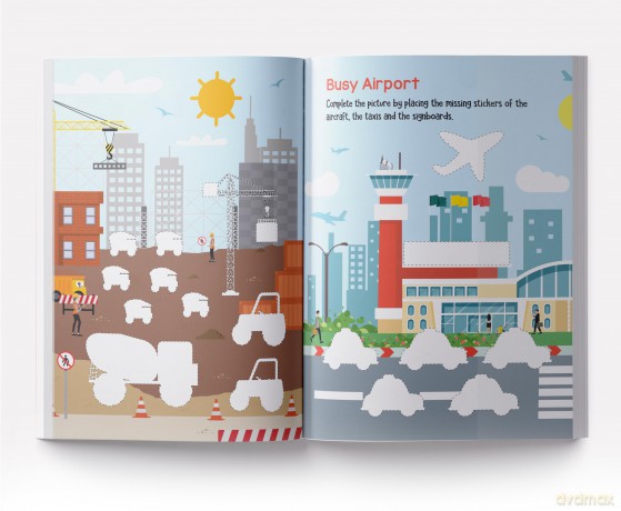 My First Transport Sticker Book: Exciting Sticker Book With 100 Stickers (My First Sticker Books) [KSIĄŻKA]