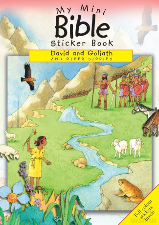 My Mini Bible Sticker Books: David and Goliath and Other Stories: Mini Bible Sticker Book David and Goliath (Mini Sticker Books) - Sally Ann Wright [KSIĄŻKA]