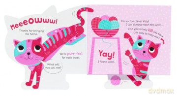 My Pawsome Pets Clever Kitty: Interactive 1-Metre Long Fold-Out Animal Playbook for Toddlers - Louise Martin [KSIĄŻKA]