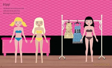 My Sticker Dress-Up: Going Gaga: The Unofficial Sticker Book for Little Monsters - Louise Anglicas [KSIĄŻKA]