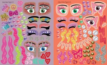 My Sticker Dress-Up: Going Gaga: The Unofficial Sticker Book for Little Monsters - Louise Anglicas [KSIĄŻKA]