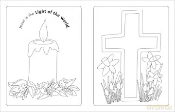 My Very First Bible Easter Colouring Book: More Than 30 Pages to Colour (First Bible Stories) - Dk [KSIĄŻKA]