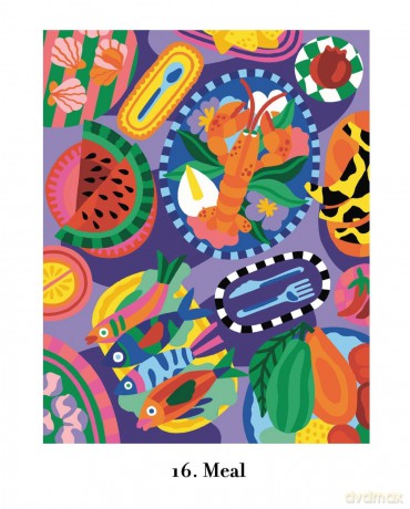 Mystery Coloring Tropical: Solve the riddle and color by numbers to reveal the picture [KSIĄŻKA]