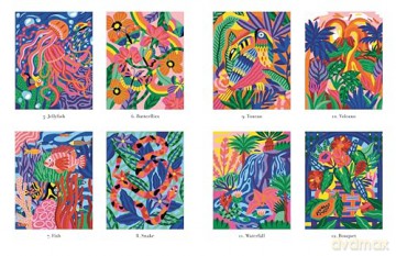Mystery Coloring Tropical: Solve the riddle and color by numbers to reveal the picture [KSIĄŻKA]