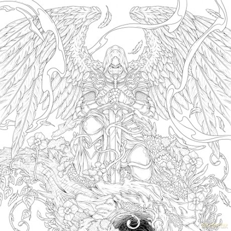 Mythographic Color and Discover: Dragonspell: An Artist's Coloring Book of Magical Realms and Epic Journeys - Joseph Catimbang [KSIĄŻKA]