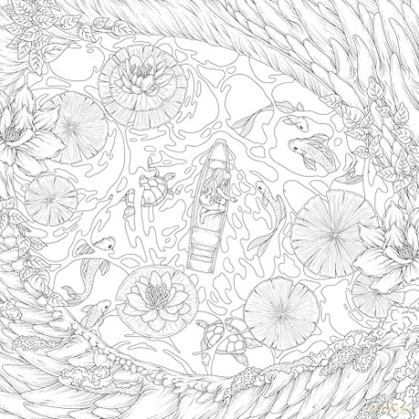 Mythographic Color and Discover: Dragonspell: An Artist's Coloring Book of Magical Realms and Epic Journeys - Joseph Catimbang [KSIĄŻKA]