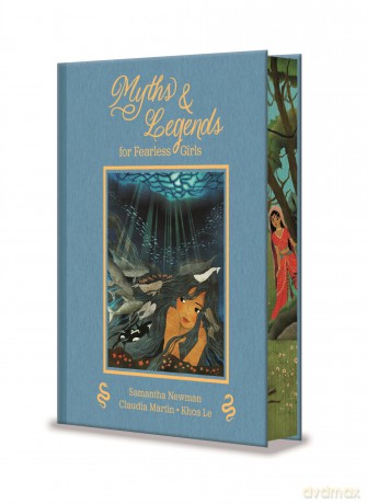 Myths and Legends for Fearless Girls (Arcturus Deluxe Children's Classics) - Samantha Newman [KSIĄŻKA]