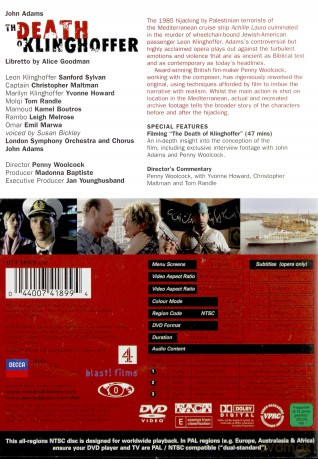 Pablo Heras-Casado: The Death Of Klinghoffer [DVD]