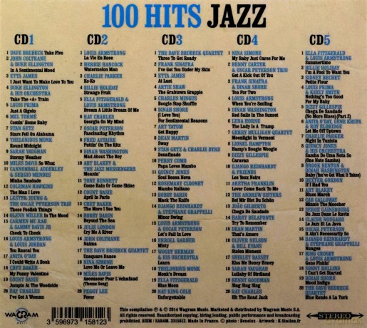 100 Hits Jazz [5CD]