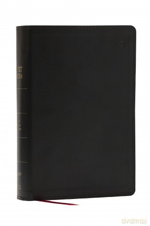 NET Bible, Full Notes Edition (NET, Black Leathersoft, Comfort Print): Holy Bible - Thomas Nelson [KSIĄŻKA]