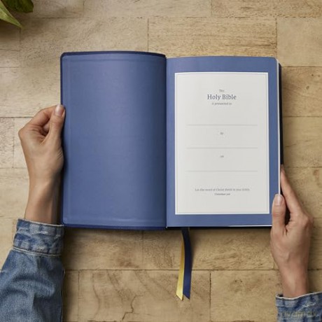NET Bible, Full Notes Edition (NET, Blue Leathersoft, Comfort Print): Holy Bible - Thomas Nelson [KSIĄŻKA]