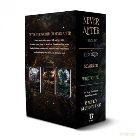 Never After Series Boxed Set, Books 1-3: Hooked, Scarred, and Wretched - Emily McIntire [KSIĄŻKA]