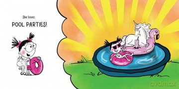 Never Let a Unicorn Crash a Party - Diane Alber [KSIĄŻKA]