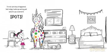 Never Let a Unicorn Get Spots: A Funny Picture Book for the Little Doctors in Your Life! - Diane Alber [KSIĄŻKA]