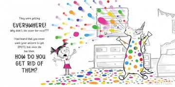 Never Let a Unicorn Get Spots: A Funny Picture Book for the Little Doctors in Your Life! - Diane Alber [KSIĄŻKA]