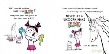 Never Let a Unicorn Make Slime - Diane Alber [KSIĄŻKA]