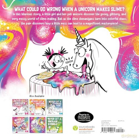 Never Let a Unicorn Make Slime - Diane Alber [KSIĄŻKA]