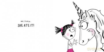 Never Let a Unicorn Scribble - Diane Alber [KSIĄŻKA]