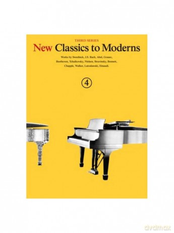 New Classics to Moderns Book 4. Piano Solo. (New Classics to Moderns, Third Series) - Denes Agay [KSIĄŻKA]