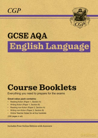 New GCSE AQA English Language Course Booklets Pack (for exams from 2026) (CGP AQA GCSE English Language) - Andrew Atherton [KSIĄŻKA]