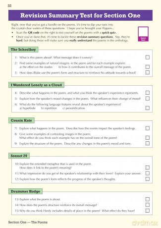 New GCSE English WJEC Eduqas Anthology Poetry Guide with CGP RevisionHub (for exams from 2027) (CGP WJEC Eduqas GCSE Poetry) - CGP Books [KSIĄŻKA]