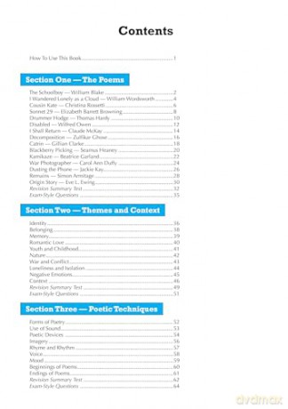 New GCSE English WJEC Eduqas Anthology Poetry Guide with CGP RevisionHub (for exams from 2027) (CGP WJEC Eduqas GCSE Poetry) - CGP Books [KSIĄŻKA]