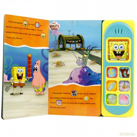 Nickelodeon Spongebob Squarepants - Happy FUNday! 7-Button Sound Book - PI Kids - PI Kids [KSIĄŻKA]