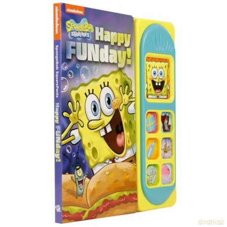 Nickelodeon Spongebob Squarepants - Happy FUNday! 7-Button Sound Book - PI Kids - PI Kids [KSIĄŻKA]