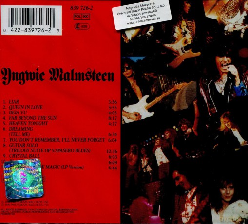 Yngwie Malmsteen: Trial By Fire:Live In Leningrad [CD]