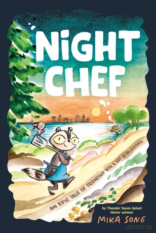 Night Chef: An Epic Tale of Friendship with a Side of Deliciousness! (a Graphic Novel) - Mika Song [KSIĄŻKA]