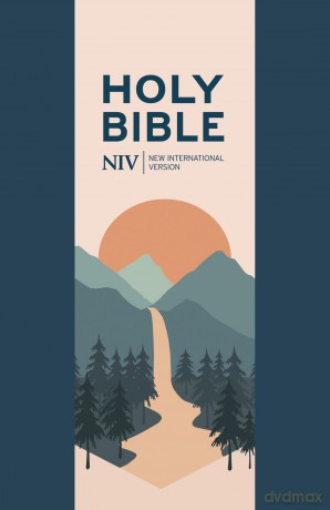 NIV Larger Print Personal Navy Blue Bible - New International Version [KSIĄŻKA]