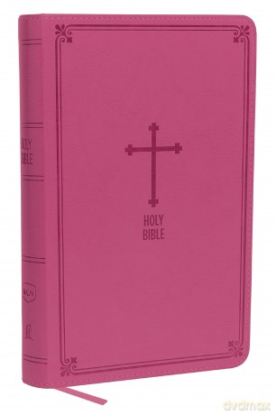 NKJV, Deluxe Gift Bible, Leathersoft, Pink, Red Letter, Comfort Print: Holy Bible, New King James Version - Thomas Nelson [KSIĄŻKA]