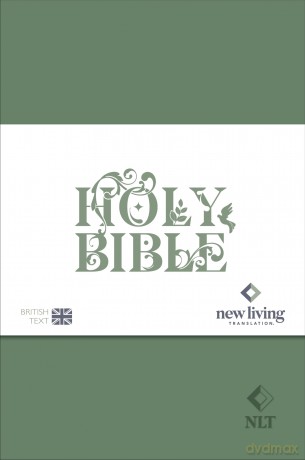 NLT Holy Bible: New Living Translation, British Text Version in Green Soft-tone Flexiback Binding - Professor NLT Translators [KSIĄŻKA]