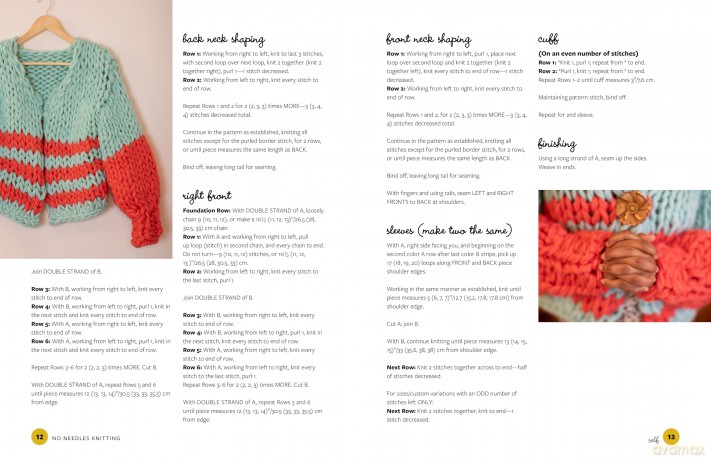 No Needles Knitting: Easy Techniques and Projects for Making Quick and Cozy Modern Knits by Hand - Vickie Howell [KSIĄŻKA]