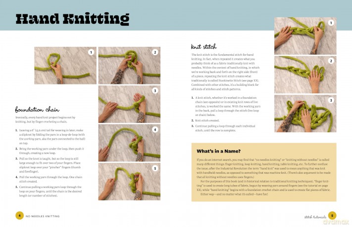 No Needles Knitting: Easy Techniques and Projects for Making Quick and Cozy Modern Knits by Hand - Vickie Howell [KSIĄŻKA]