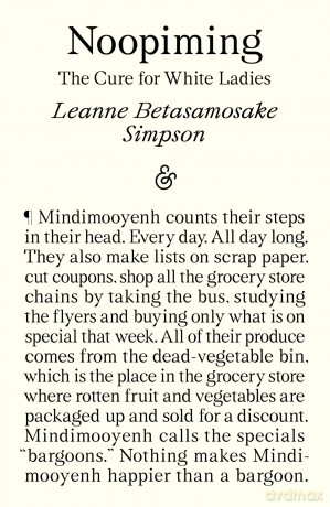 Noopiming: The Cure for White Ladies - Leanne Betasamosake Simpson [KSIĄŻKA]