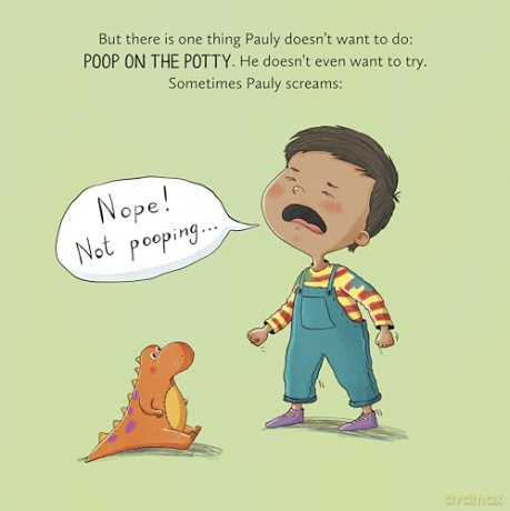 Nope! Not Pooping: A Potty Training Book for Kids Who Won't Poop on the Potty - Allison Jandu [KSIĄŻKA]