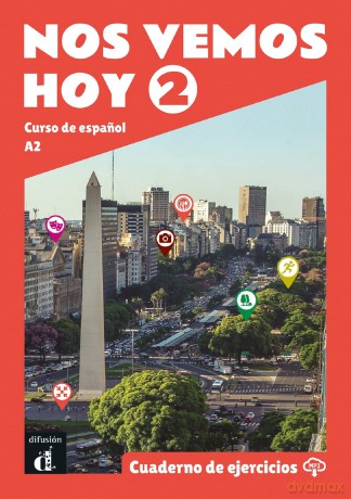Nos vemos hoy 2 - Cuaderno de ejercicios + audio MP3. A2 - Celia Jaen Rodrigo [KSIĄŻKA]