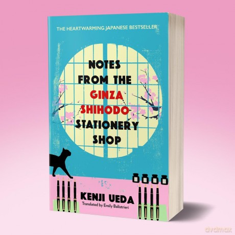 Notes from the Ginza Shihodo Stationery Shop: The bestselling Japanese sensation for cosy fiction lovers - Kenji Ueda [KSIĄŻKA]