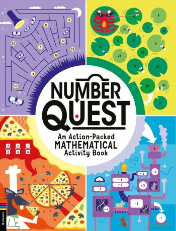 Number Quest: An Action-packed Mathematical Activity Book - Buster Books [KSIĄŻKA]