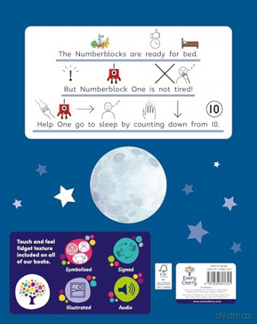 Numberblocks Countdown to Bed: A Symbolised Storybook - Perfect for SEND readers! (Symbolised Numberblocks) - Numberblocks [KSIĄŻKA]