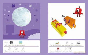 Numberblocks Countdown to Bed: A Symbolised Storybook - Perfect for SEND readers! (Symbolised Numberblocks) - Numberblocks [KSIĄŻKA]