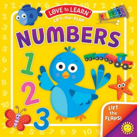 Numbers: Lift-the-Flap (Love to Learn) - Laila Hills [KSIĄŻKA]