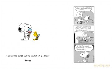 Official Peanuts: The World According to Snoopy: ALL NEW, a gift book of iconic quotes from the comic strips, celebrating 75 years of Peanuts! - Charles M. Schulz [KSIĄŻKA]