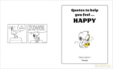 Official Peanuts: The World According to Snoopy: ALL NEW, a gift book of iconic quotes from the comic strips, celebrating 75 years of Peanuts! - Charles M. Schulz [KSIĄŻKA]