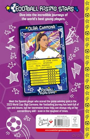 Olga Carmona (Football Rising Stars): Learn More About the Rise Of Your Favourite Young Footballers, Sports Biography Perfect for Ages 7+ - Luke Paton [KSIĄŻKA]