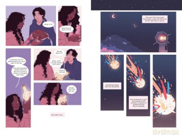 On Starlit Shores: A Graphic Novel - Bex Glendining [KSIĄŻKA]